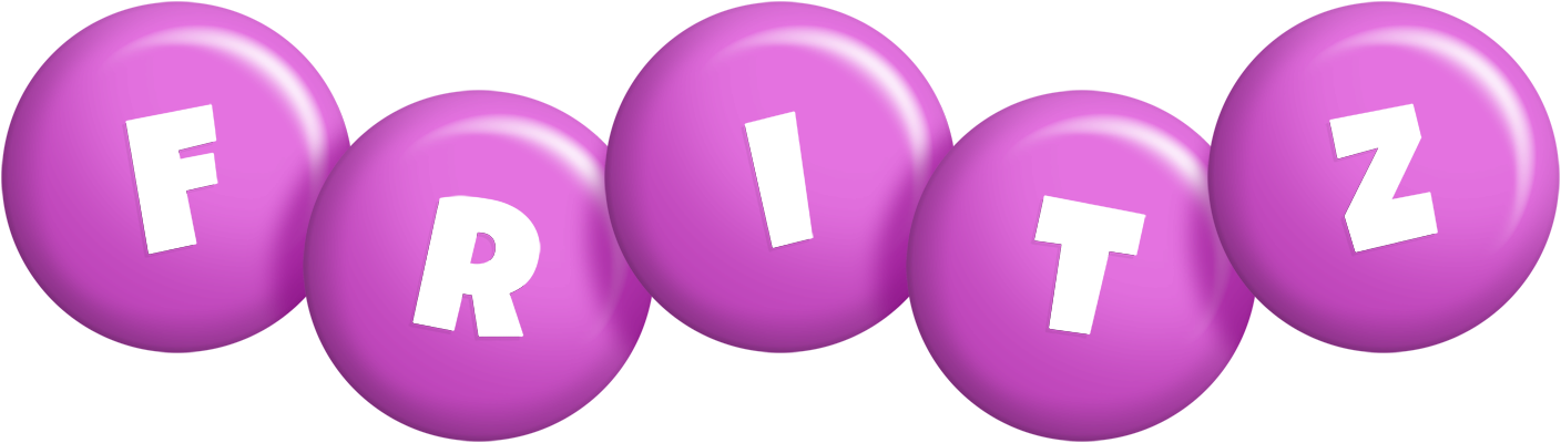 Fritz candy-purple logo