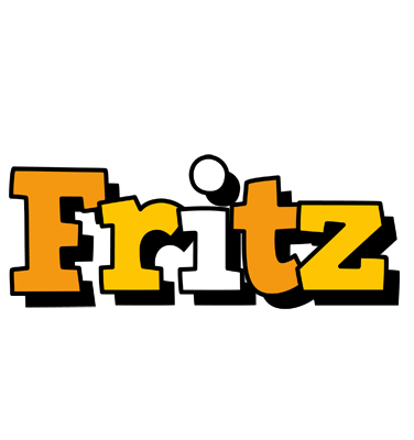 Fritz cartoon logo
