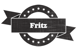 Fritz grunge logo