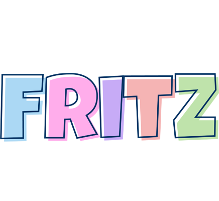 Fritz pastel logo