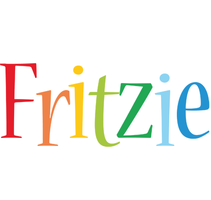 Fritzie birthday logo