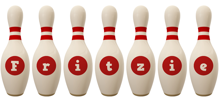 Fritzie bowling-pin logo