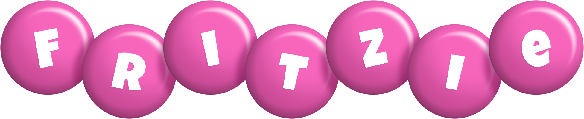 Fritzie candy-pink logo