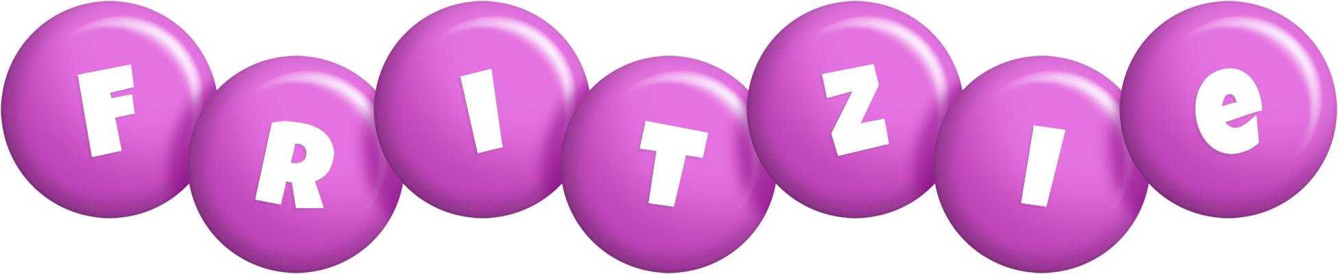 Fritzie candy-purple logo