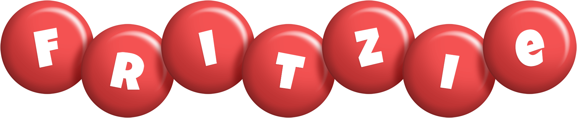 Fritzie candy-red logo