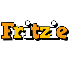 Fritzie cartoon logo