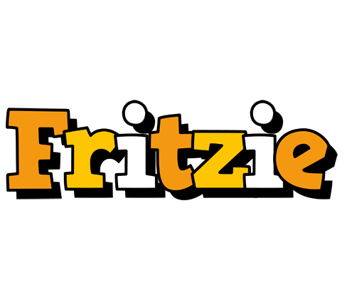 Fritzie cartoon logo