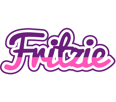 Fritzie cheerful logo