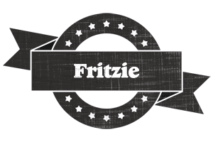 Fritzie grunge logo