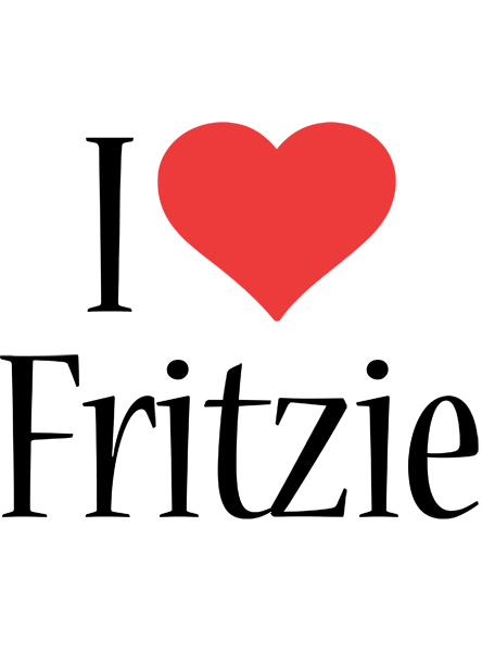 Fritzie i-love logo