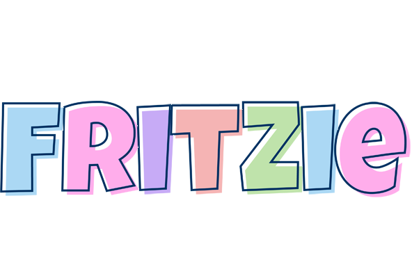 Fritzie pastel logo