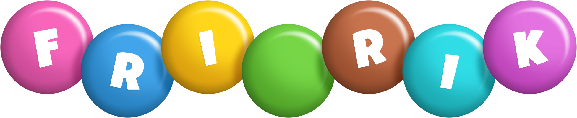 Friðrik candy logo