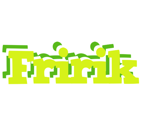 Friðrik citrus logo