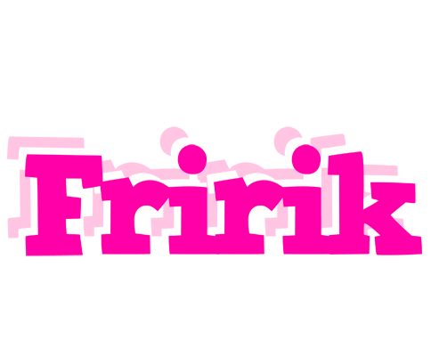 Friðrik dancing logo
