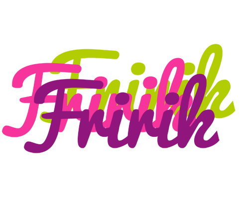 Friðrik flowers logo