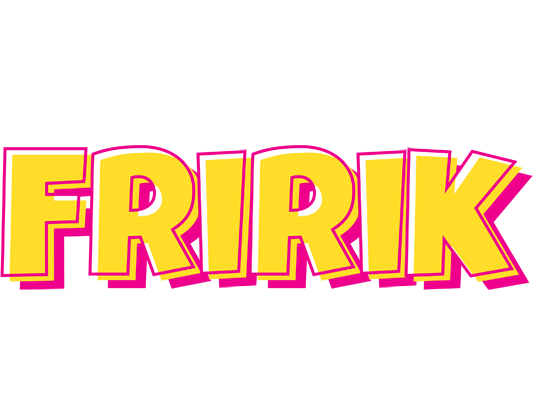Friðrik kaboom logo