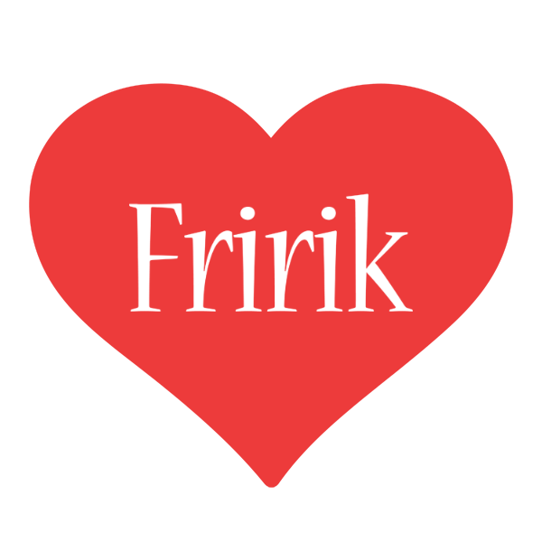 Friðrik love logo