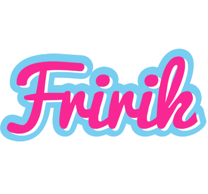Friðrik popstar logo