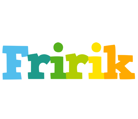 Friðrik rainbows logo