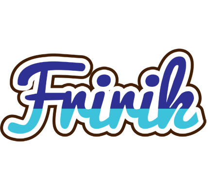 Friðrik raining logo