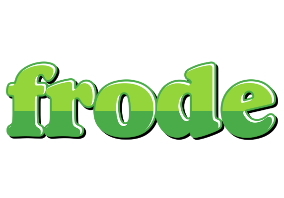 Frode apple logo