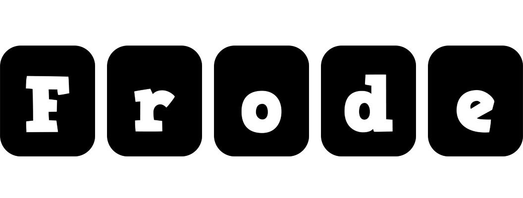 Frode box logo