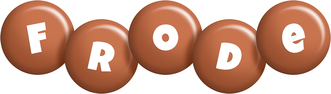 Frode candy-brown logo
