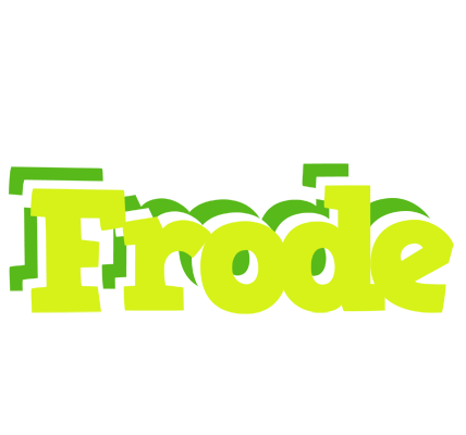 Frode citrus logo