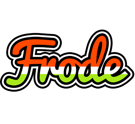 Frode exotic logo