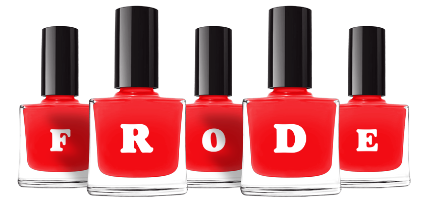 Frode fashion logo