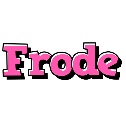 Frode girlish logo