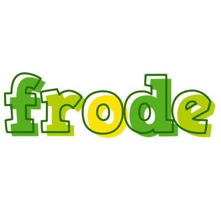 Frode juice logo