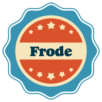 Frode labels logo