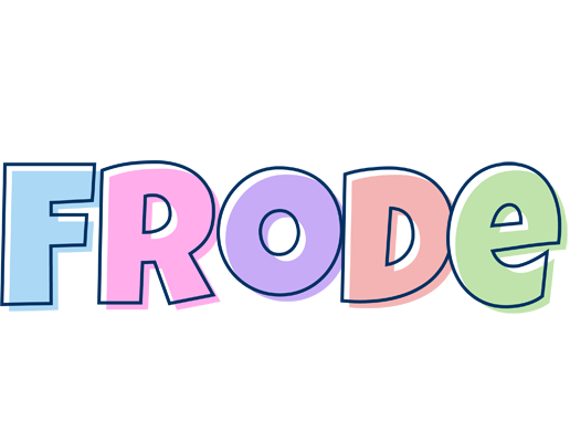 Frode pastel logo