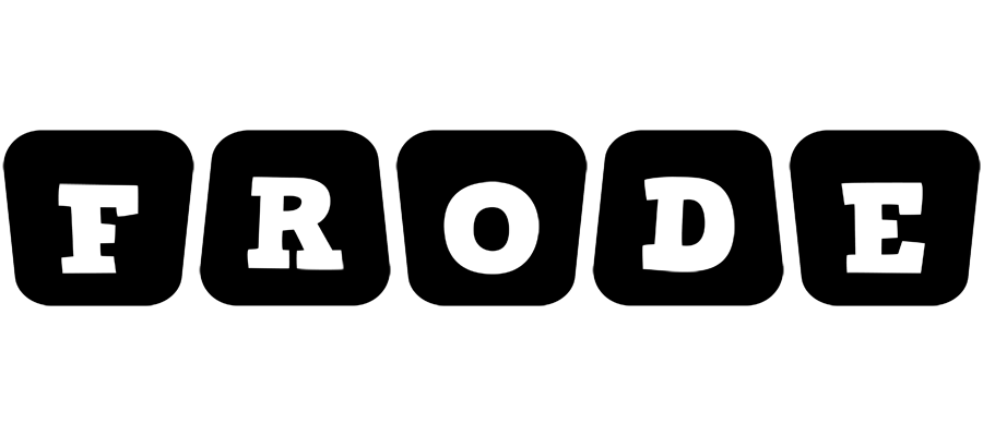 Frode racing logo