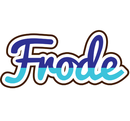 Frode raining logo