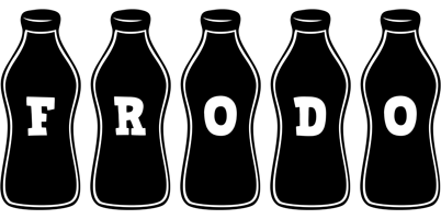 Frodo bottle logo