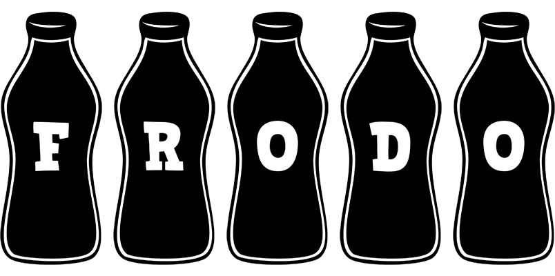 Frodo bottle logo
