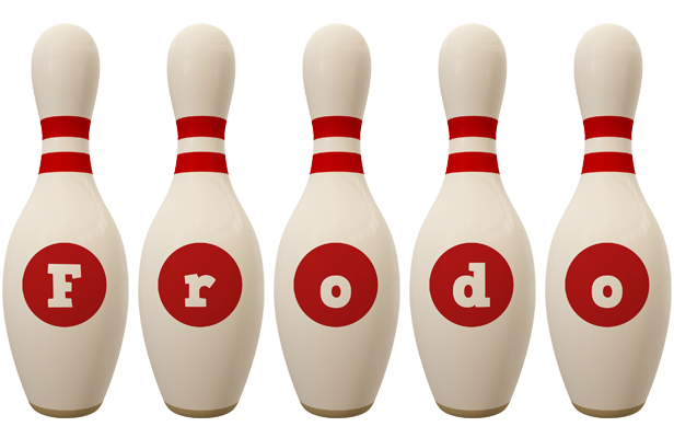 Frodo bowling-pin logo