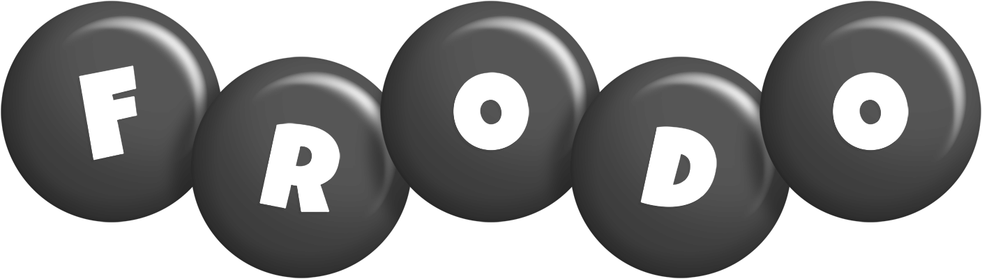 Frodo candy-black logo
