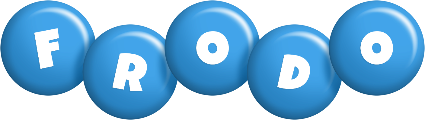 Frodo candy-blue logo