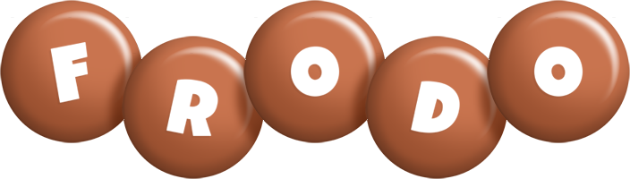 Frodo candy-brown logo