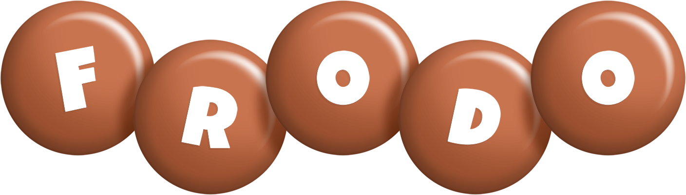 Frodo candy-brown logo