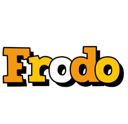 Frodo cartoon logo
