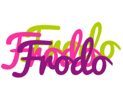 Frodo flowers logo