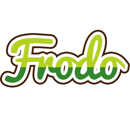 Frodo golfing logo