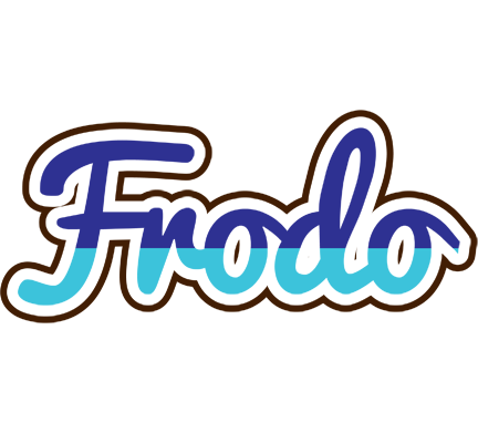 Frodo raining logo