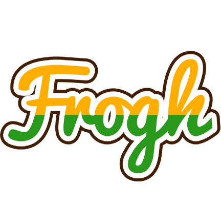 Frogh banana logo