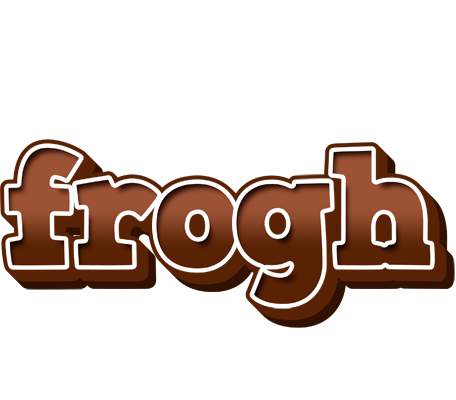 Frogh brownie logo