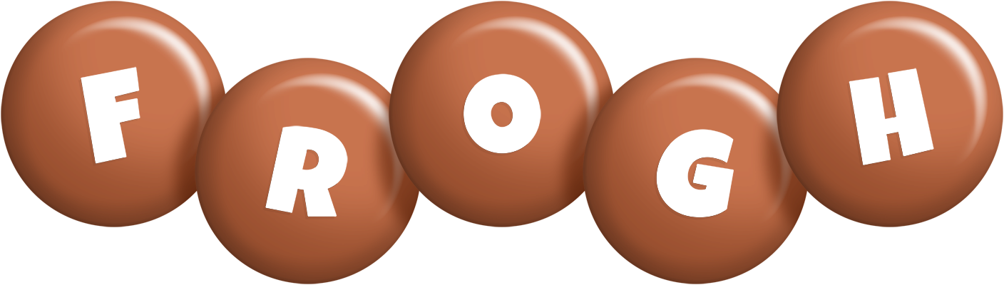Frogh candy-brown logo